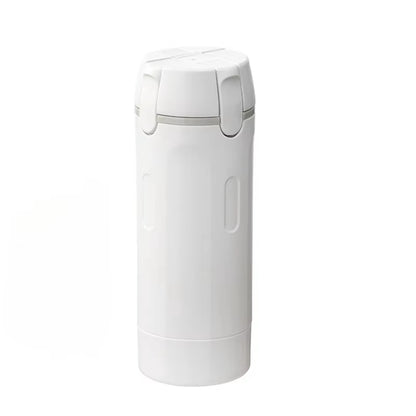 1Pc 4-In-1 Emulsion Dispenser Bottle, Travel Bottle, Minimalist with Labels, Travel Dispenser Bottle, Toiletry Container