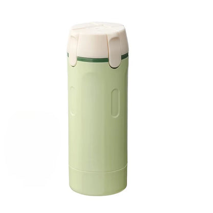 1Pc 4-In-1 Emulsion Dispenser Bottle, Travel Bottle, Minimalist with Labels, Travel Dispenser Bottle, Toiletry Container